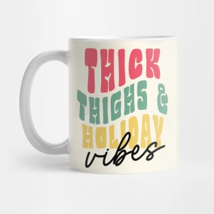 Holiday Wishes Text Mug